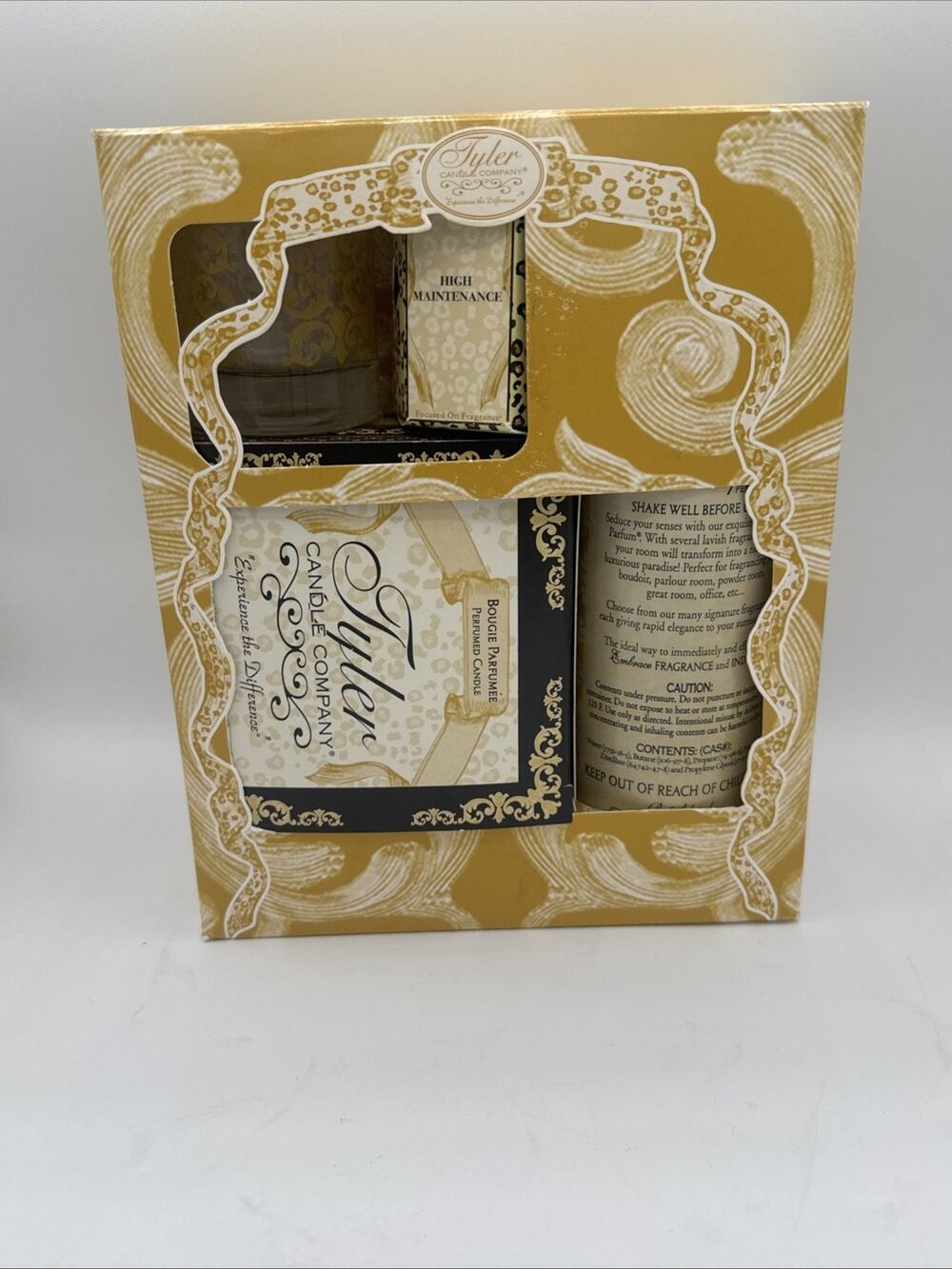 Tyler Candle Co High Maintenance Glamorous Gift Suite II Set Candle Room Spray